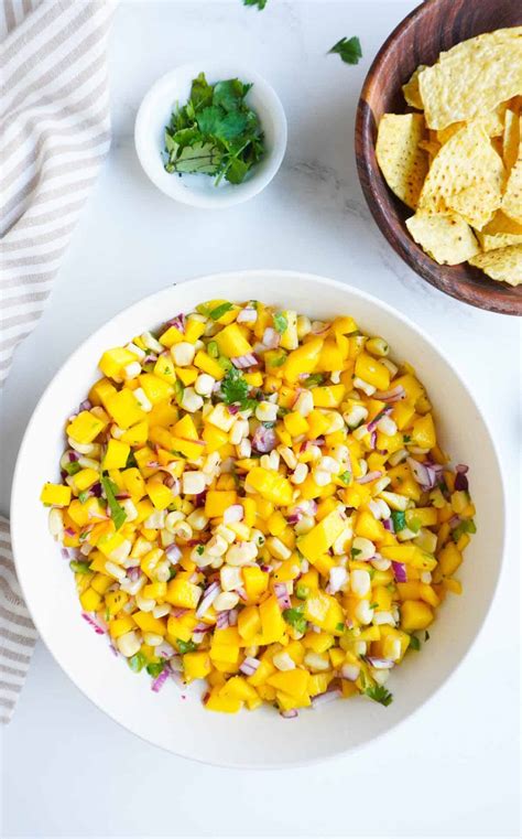 Mango Corn Salsa Eat Drink Pure