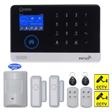 Jc Wireless Gsm Wifi Security Alarm System Home And Business Rfid