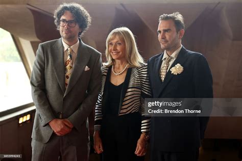 Rupert Humphries, Elizabeth Spender and Oscar Humphries attend the ...