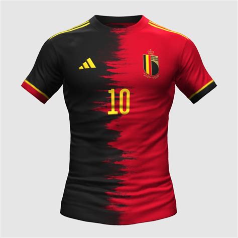 Belgium World Cup 2022 Concept Shirt FIFA 23 Kit Creator Showcase