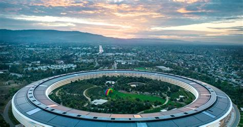 An Aerial Shot of the Apple Park in California · Free Stock Photo