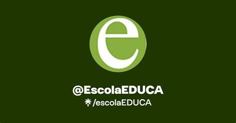 EscolaEDUCA Instagram Facebook TikTok Linktree