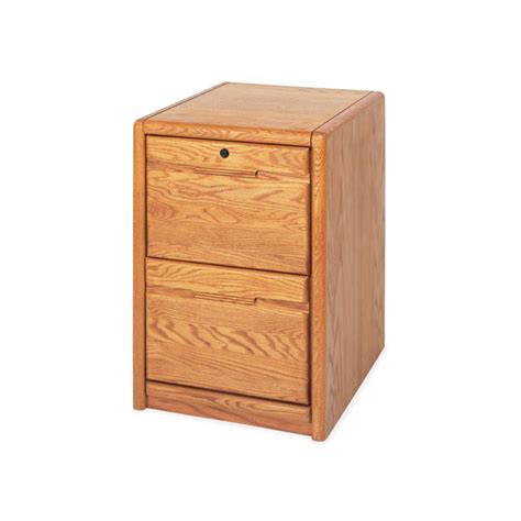 Bowery Hill 2 Drawer File Cabinet In Medium Oak Cymax Business