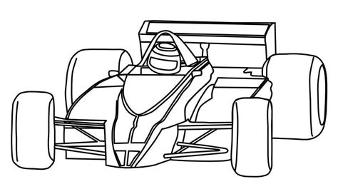 Design Your Own Race Car Coloring Page Coloring Pages