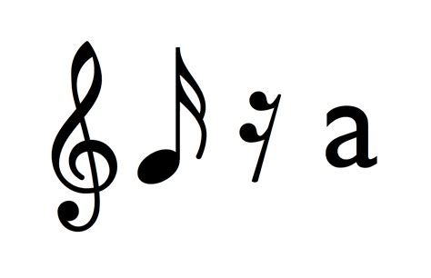 Musical Font Free Web Noto Music Is A Font That Contains Symbols For