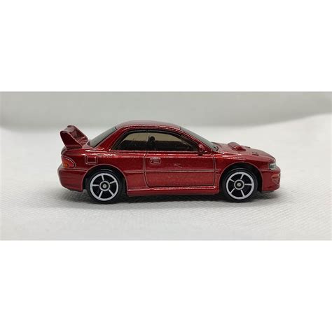 Hot Wheels Subaru Impreza B Sti Version Unrivet Loose Shopee Malaysia