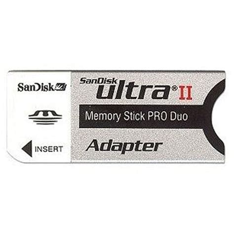 Sandisk Memory Stick Pro Duo Card Adapter - 12506830 - Overstock.com Shopping - The Best Prices ...