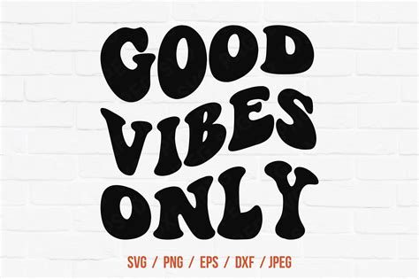 Good Vibes Only Svg Afbeelding Door VitaminSVG Creative Fabrica