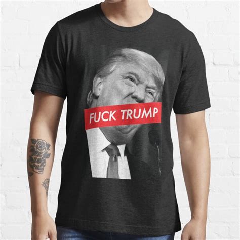 Fuck Trump T Shirt For Sale By Unluck Redbubble Trump T Shirts Not My President T Shirts