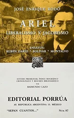 Ariel Portada Puede Variar De Jos Enrique Rod Editorial Porr A