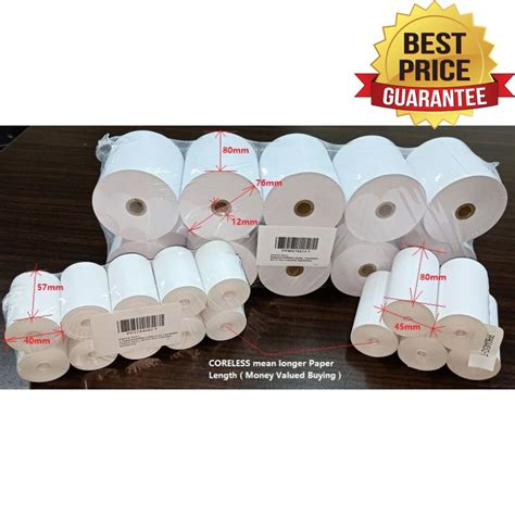 Thermal Paper Roll 57mm X 40mm