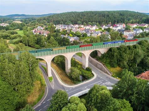 Visualisierungen Hof Marktredwitz Bahnausbau Nordostbayern