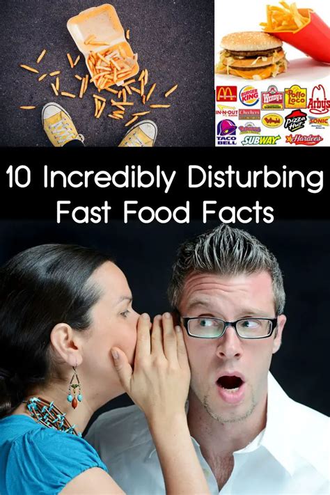 10 Incredibly Disturbing Fast Food Facts