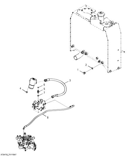 544K LOADER FOUR WHEEL DRIVE Orbital Steering System EPC John Deere