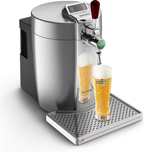 Krups Vb E Beertender Beer Machine Loft Edition Silver Chrome