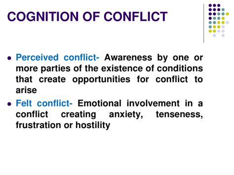 Conflict Negotiation Organisational Behaviour PowerPoint Slides