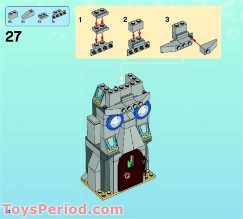LEGO 3818 Bikini Bottom Undersea Party Instructions And Parts List