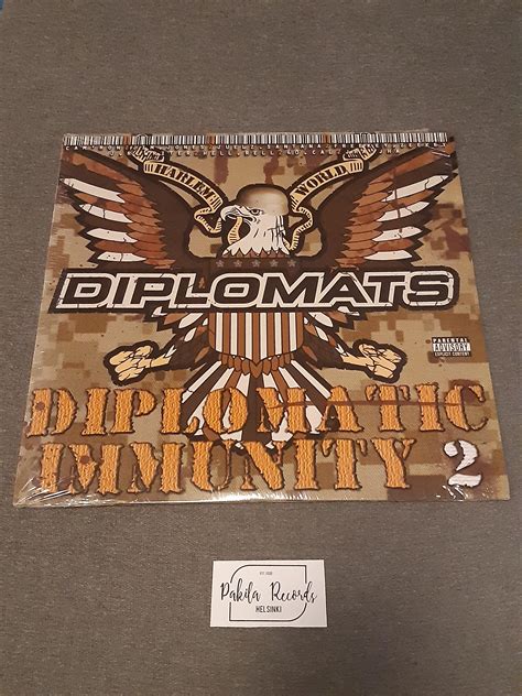 The Diplomats Diplomatic Immunity 2 2 Lp Käytetty