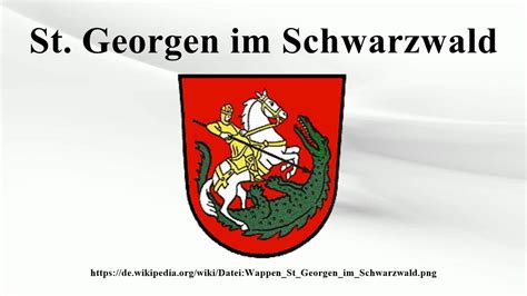 St Georgen Im Schwarzwald YouTube