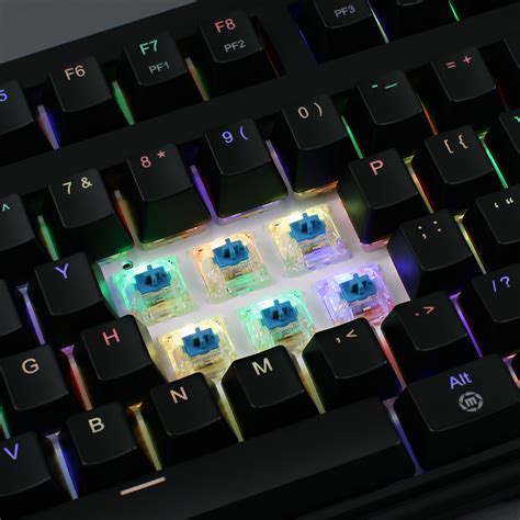 Max Keyboard Nighthawk Pro X (Cherry MX RGB) Multicolor Backlit ...