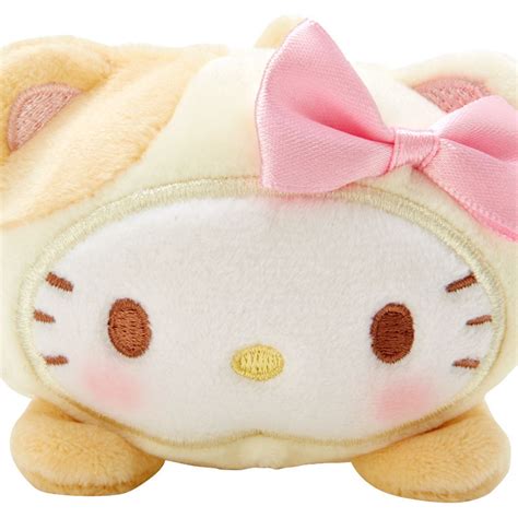 Plush Keychain Mochimochi Cat Ver Hello Kitty Meccha Japan