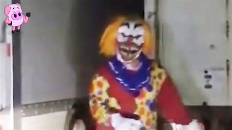 10 Creepy Clown Sightings Caught On Video Youtube