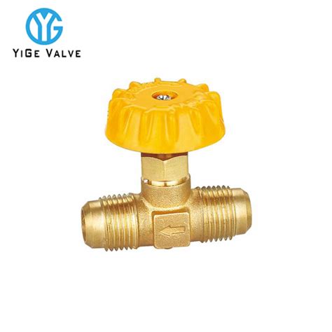 （yg 2517）m X M Brass Stop Valve Threaded Zinc Yellow Color Hpb57 Yuhuan Yige Valve