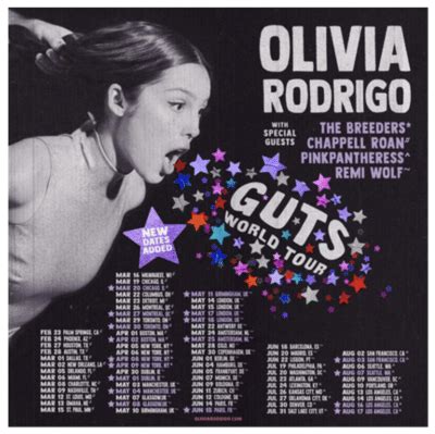 Deja Vu: Olivia Rodrigo Adds 18 Dates To Guts World Tour - Pollstar News