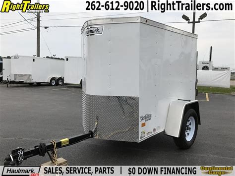 4x6 Haulmark Enclosed Trailer