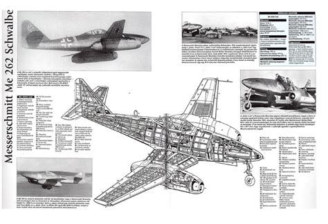 Messerschmitt Me 262 Blueprints