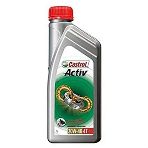 Castrol Active 4T Grade 20w40 Unit Pack Size Bottle At Rs 330