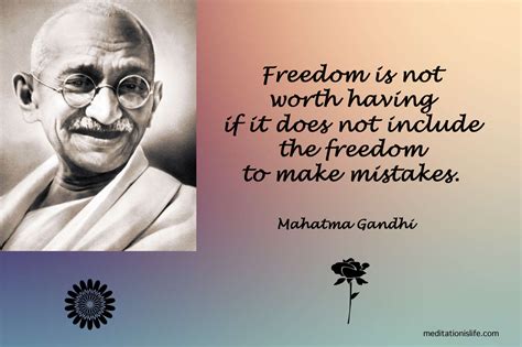 Quote 1 - Gandhi - Positive Life Love Happiness Meditation