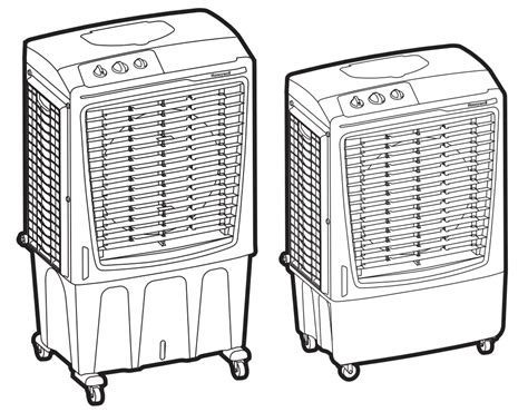 Honeywell Cl Pm Portable Evaporative Air Cooler User Manual