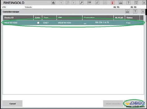 How to connect BMW ENET Cable with BMW ISTA Rheingold? – UOBDII ...