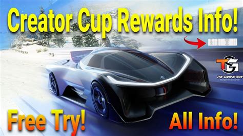 Creator Cup Free Try Creator Cup Rewards Info Asphalt Asphalt