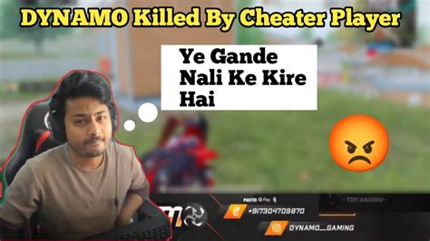 Dynamo Gaming Killed 😡 By Cheater Player Hacker Killed Dynamo Gaming Gamerz Highlights Youtube