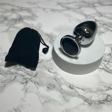3PC Metal Butt Plug Steel Anal Dildo Diamond Jewel Smooth Sex Toy Princess Stone EBay