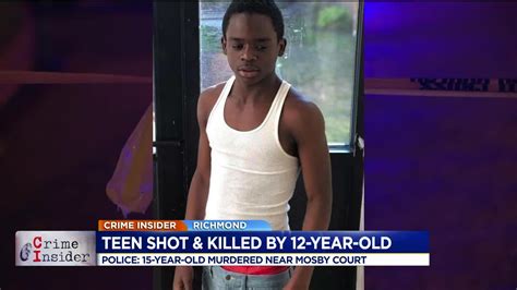 12 Year Old Boy Arrested In Murder Of Richmond Teen