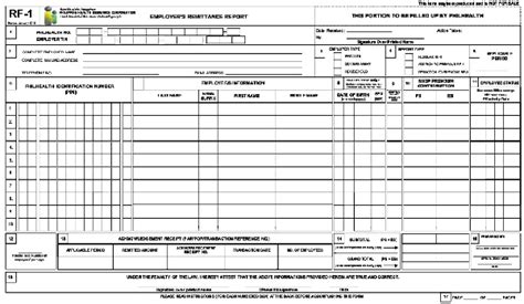 Philhealth Revised Employer Remittance Report Rf 1 Health 2743