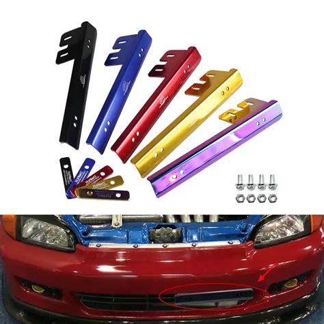 RASTP JDM Aluminum License Plate Relocator Car Front License Plate