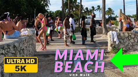 Miami Beach K Walk Walking Tour Of South Beach Florida Youtube