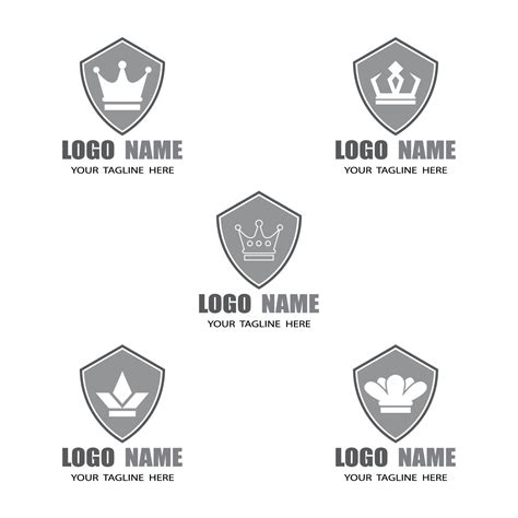 Crown Logo Template vector icon illustration design 2196584 Vector Art ...