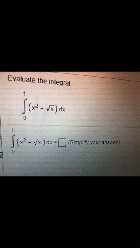 Solved Evaluate The Integral X X Ax X Vx Dx Chegg