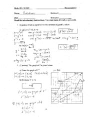 Math College Algebra Msu