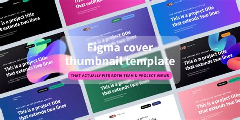 Figma File Cover Template Figma