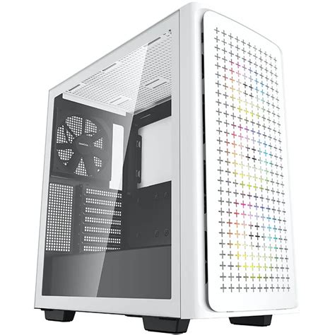 Deepcool Ck Mid Tower Atx Case White R Ck Whaae G B H