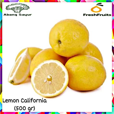 Jual Buah Jeruk Lemon California Segar Fresh Super Premium Pack