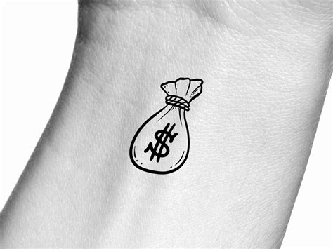 Top 70 Simple Money Bag Tattoo Super Hot Incdgdbentre