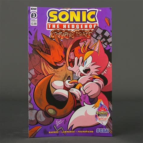 Sonic The Hedgehog Scrapnik Island 3 Cvr B Idw Comics 2022 Oct221732