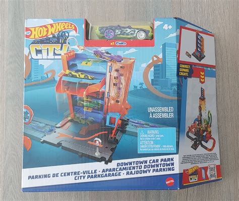 Hot Wheels City Rajdowy parking z autkiem HDR28 Dobrzyniewo Duże Kup teraz na Allegro Lokalnie